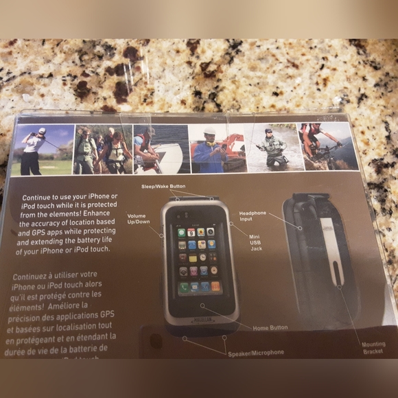 MAGELLAN TOUGH CASE, NEW IN BOX, WITHOUT TAGS FOR iPOD & iPHONE; - Picture 7 of 14